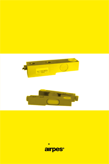 FLEXION LOAD CELLS CF AND CFAFLEXION LOAD CELLS CF AND CFA - Product - Airpes