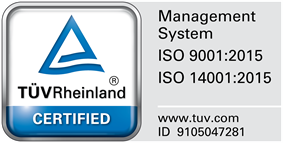 ISO 14001:2015 and 9001:2015 - Handling and lifting equipment - Airpes